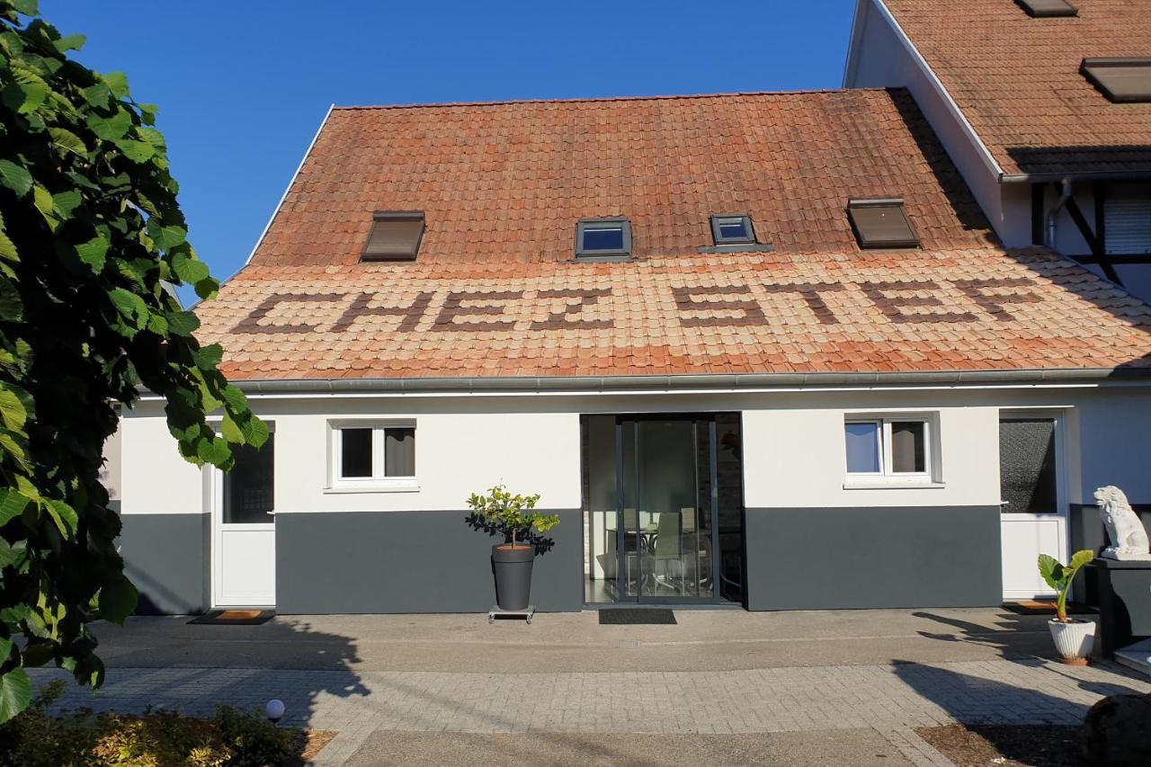 Hotel Chez Stef Marckolsheim Esterno foto